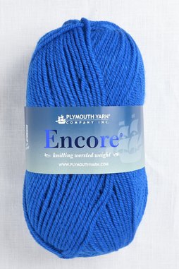 Image of Plymouth Encore Worsted 133 Royal