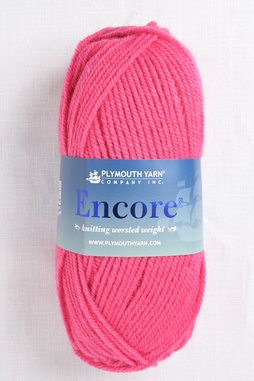 Image of Plymouth Encore Worsted 137 California Pink