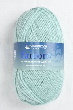 Image of Plymouth Encore Worsted 154 Blue Haze