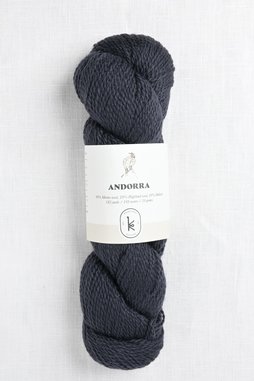 Image of Kelbourne Woolens Andorra 005 Ink Black (Limited Edition)