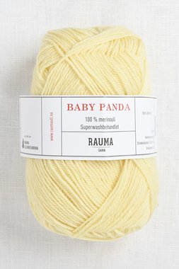 Image of Rauma Baby Panda 52 Light Yellow