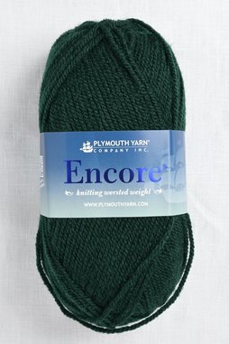 Image of Plymouth Encore Worsted 204 Forest Green