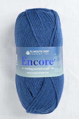 Image of Plymouth Encore Worsted 517 Denim Blue
