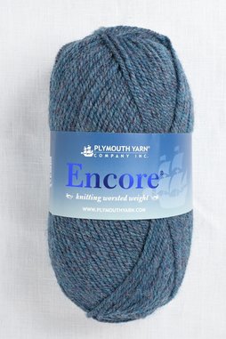 Image of Plymouth Encore Worsted 658 Bluebell