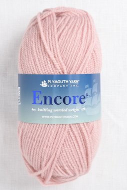 Image of Plymouth Encore Worsted 9858 Petal Pink