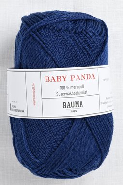 Image of Rauma Babygarn 59 Navy Blue