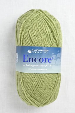Image of Plymouth Encore Worsted 451 Green Gremlin