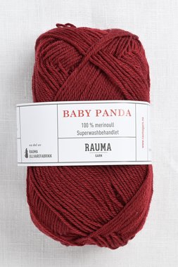 Image of Rauma Babygarn 28 Burgundy