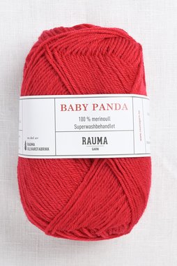 Image of Rauma Babygarn 35 Red