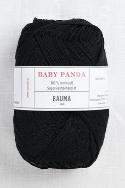 Image of Rauma Babygarn 36 Black