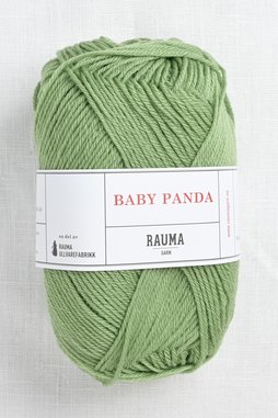 Image of Rauma Baby Panda 78 Leaf Green (Discontinued)