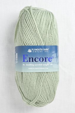 Image of Plymouth Encore Worsted 1231 Pale Greenhouse