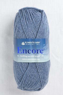 Image of Plymouth Encore Worsted 685 Denim Heather