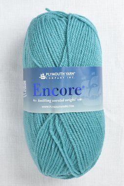 Image of Plymouth Encore Worsted 1317 Vacation Blues