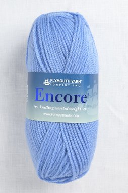Image of Plymouth Encore Worsted 471 Blue Hydrangea