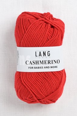 Image of Lang Yarns Cashmerino 60 Happy Red (Discontinued)