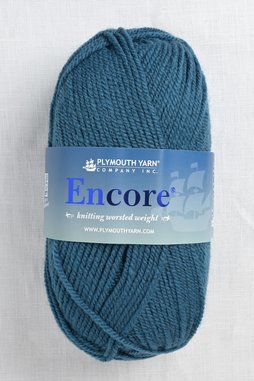 Image of Plymouth Encore Worsted 598 Dark Wedgewood