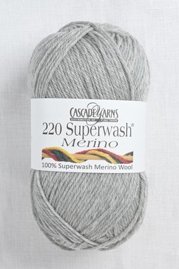 Image of Cascade 220 Superwash Merino 26 Silver Heather