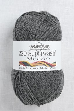 Image of Cascade 220 Superwash Merino 27 Charcoal