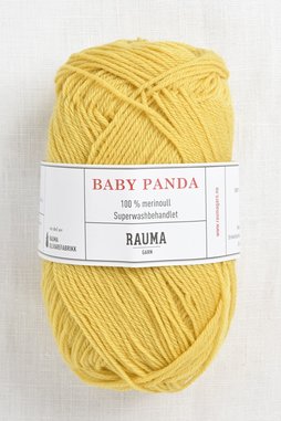 Image of Rauma Baby Panda 53 Golden Yellow