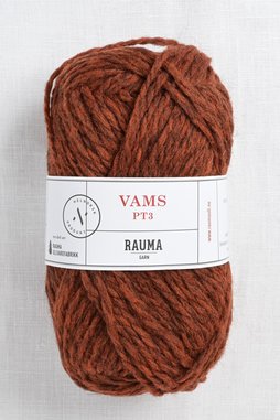 Image of Rauma Vamsegarn 401 Rust Red Dark Heather