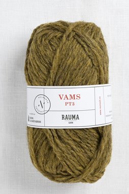 Image of Rauma Vamsegarn 406 Moss Green Dark Heather