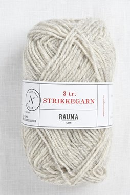 Image of Rauma 3-Ply Strikkegarn 103 Light Gray Heather