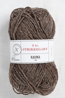 Image of Rauma 3-Ply Strikkegarn 111 Brown Heather
