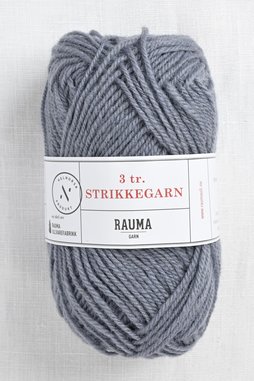 Image of Rauma 3-Ply Strikkegarn 1287 Blue Gray