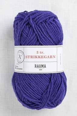 Image of Rauma 3-Ply Strikkegarn 142 Purple