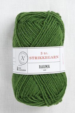 Image of Rauma 3-Ply Strikkegarn 145 Green