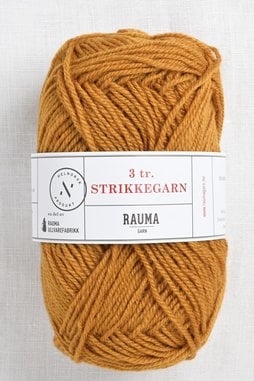 Image of Rauma 3-Ply Strikkegarn 146 Ochre