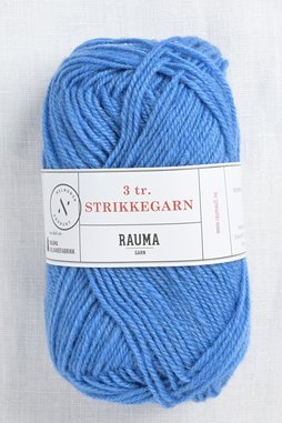 Image of Rauma 3-Ply Strikkegarn 151 Blue Jean