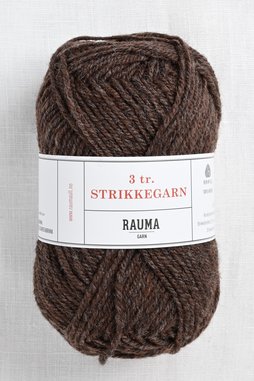 Image of Rauma 3-Ply Strikkegarn 164 Red Brown Heather