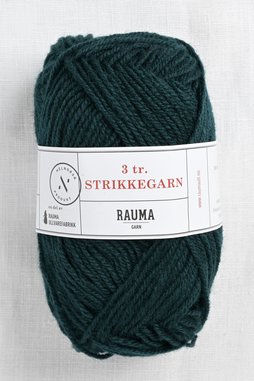 Image of Rauma 3-Ply Strikkegarn 185 Dark Petrol