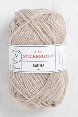 Image of Rauma 3-Ply Strikkegarn 460 Light Beige