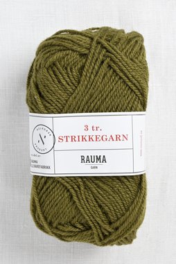 Image of Rauma 3-Ply Strikkegarn 761 Moss Green