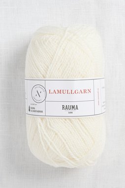 Image of Rauma 2-Ply Lamullgarn 10 White
