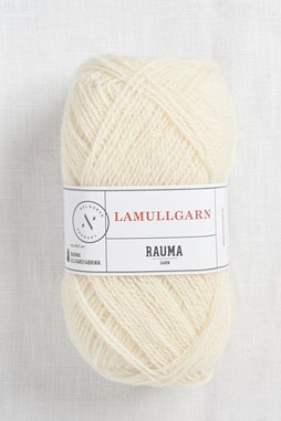 Image of Rauma 2-Ply Lamullgarn 11 Off White