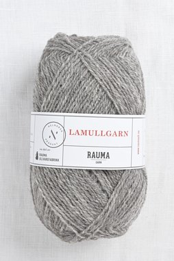 Image of Rauma 2-Ply Lamullgarn 13 Grey Heather