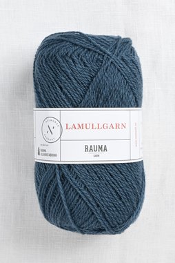 Image of Rauma 2-Ply Lamullgarn 26 Petrol