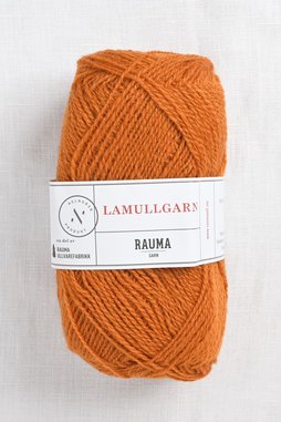 Image of Rauma 2-Ply Lamullgarn 27 Medium Orange