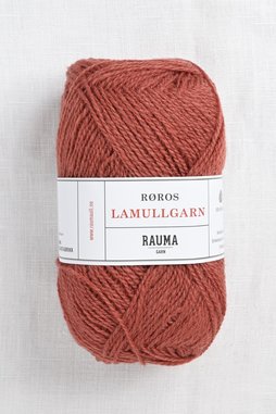Image of Rauma 2-Ply Lamullgarn 28 Burnt Orange