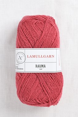 Image of Rauma 2-Ply Lamullgarn 33 Dark Coral