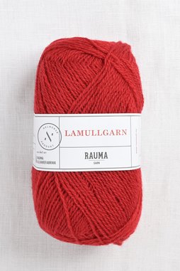 Image of Rauma 2-Ply Lamullgarn 35 Berry Red