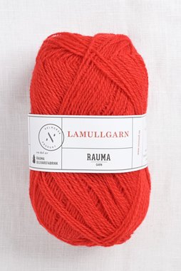 Image of Rauma 2-Ply Lamullgarn 43 Red