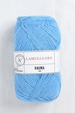Image of Rauma 2-Ply Lamullgarn 51 Sky Blue