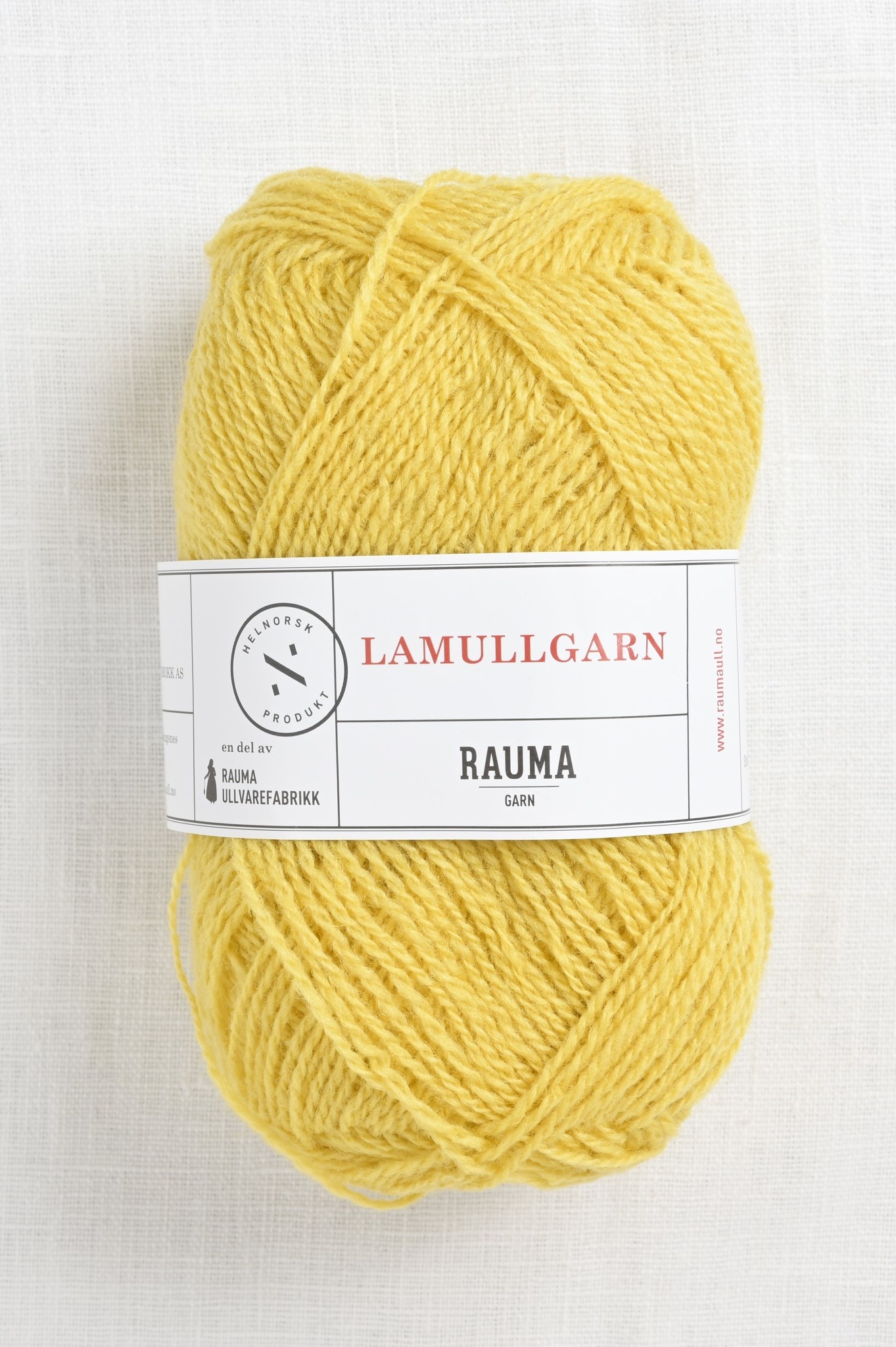 Rauma 2-Ply Lamullgarn 53 Sunshine - Wool and Fine Yarn