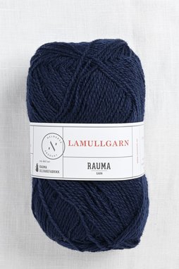Image of Rauma 2-Ply Lamullgarn 57 Dark Navy Blue
