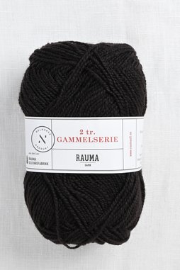 Image of Rauma 2-Ply Gammelserie 410 Ebony